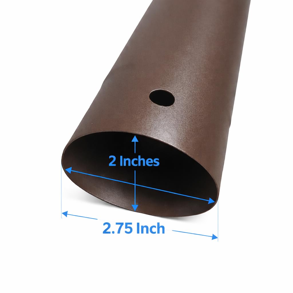 Replacement Horizontal Pool Leg, Pole & Frame Support Bar Brown Compatible with Bestway & Coleman Power Steel 22ft x 52in and 24ft x 52in Above Ground Swimming Pools (Fits 2022+ Models)