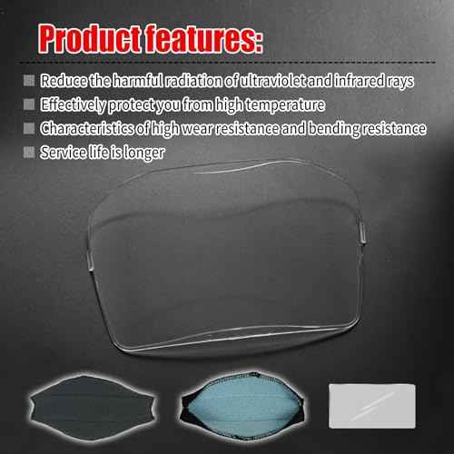 06-0201-20 Outside Lenses For 9100x Helmet,9100X Welding Starter Kit includes 5 Pack 06-0200-51 Outside Protection Plates & 2 inside protection plates and a sweatband.2.10" x 4.20" ADF Viewing Area