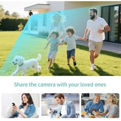 Hidden Camera-WiFi Wireless Cam-Nanny Camera-Spy Cameras-1080P HD Night Vision-Pet/Baby - HD Surveillance Cam - Surveillance Cameras with Motion Detection and Night Vision