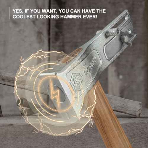 Magnetic Roofing Hammer, Multifunctional Magnet Roofing Hatchet,A Magical Roofing Tool for Quick Installation of Roofing Nails and Felt Hats