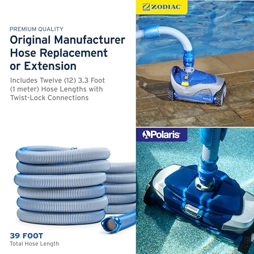Zodiac Genuine Parts Twist Lock Hose- 1 Meter Replacement Kit, 12/PK, R0527800