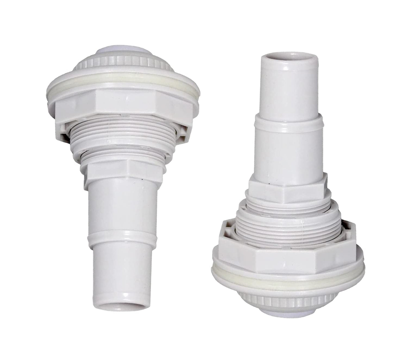 ATIE SP1023 Above Ground Pool Complete Return Outlet Jet Fitting with Gaskets and Adapter for Hayward SP1023 1-1/2-Inch FIP Inlet Return Fitting with Locknut and Gasket (2 Pack)
