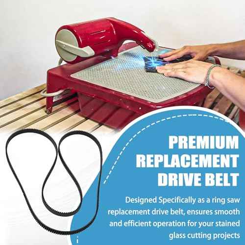Ring Saw Replacement Drive Belt for Gemini Taurus 2 and 3 Ring Saw (1Pack)