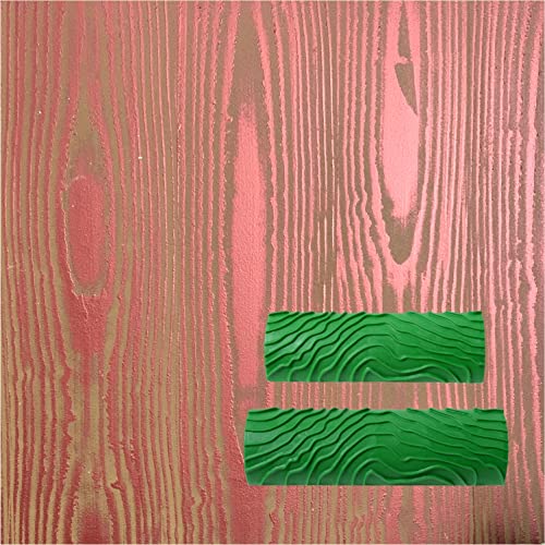 Wood Graining Painting Tool, Rubber Empaistic Wood Grain Tool Household Wall Art Paint(MS8L)