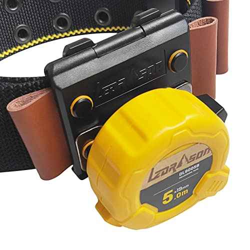 Tape Measure Holder for Belt Clip on, Measuring Tool Holster Holder Measuring Tape Holder for Belt. Pack 1.