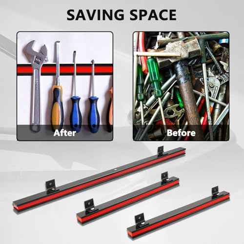 RAMATA Extremely Heavy-Duty Magnetic Tool Holder 13" Magnetic Tool Holders Professional Tool Bars/Strips Replaces # 21300 21400