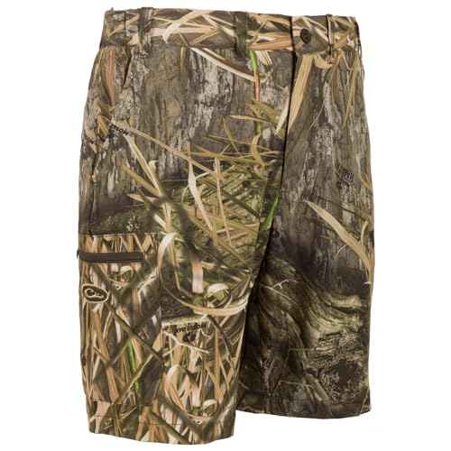 Drake Waterfowl Men's Traveler Trek Short - Lightweight Quick Dry Moisture-Wicking Everyday Casual Shorts w/Multiple Pockets