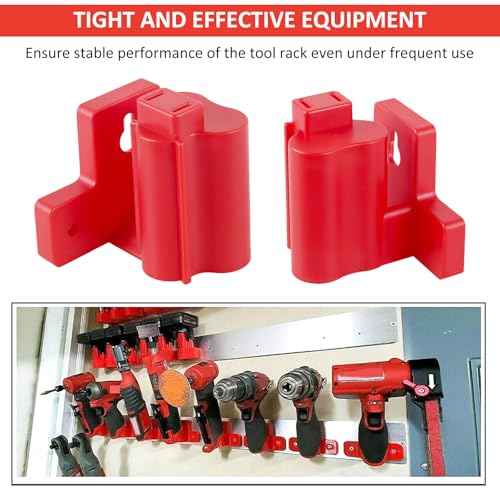 12Pack M12 Tool Holder For Milwaukee Tool Mount Power Tool Hanger Wall Mount Drill Organizer With Screws For Milwaukee M12 12V Tools (No 3D Printed)