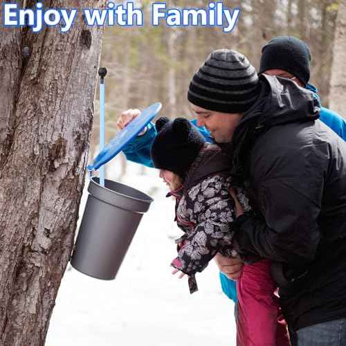 Maple Syrup Tapping Kit, Upgrade Maple Taps Set Include (30) Maple Syrup Taps, 66 -Ft Food Grade Tubing, 1 Drill Bit, Maple Tree Tapping Kit for Experts or Beginners (30 SET)