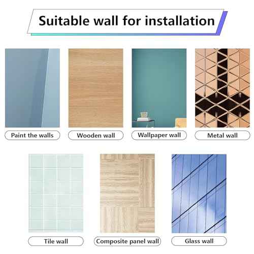 CRASPIRE 8 Styles Sports Wall Stickers PVC Ball Games Window Stickers Decals Waterproof Self Adhesive Cling Peel and Stick for Home Stairway Decoration Bedroom Living Room Kitchen Showcase