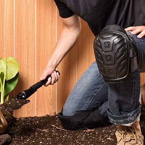 2 Piece Professional Knee Pads for Work, Construction Gel Knee Pads Tools, With Heavy Duty Foam Padding And Anti-Slip Straps For Indoor and Ourdoor Use