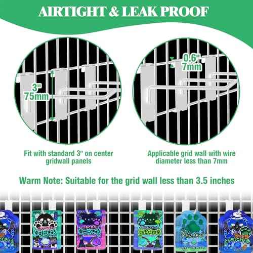 40Pcs 8" Gridwall Display Hooks Assortment Set, White Metal Grid Wall Panel Hanging Display Hook for Garage Shop Retail Storage, Wire Diameter 5mm/ 0.2¡±