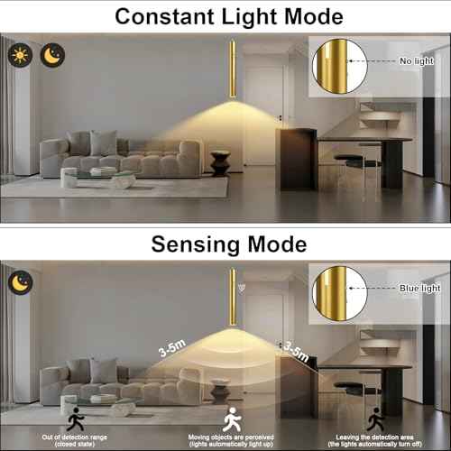 Battery Operated Pendant Light Set of 2, Wireless Chandelier with Remote, 3 Color Dimmable, 6000mAh Hanging Battery Operated Light for Kitchen Island Dinning Room Bedroom, Gold