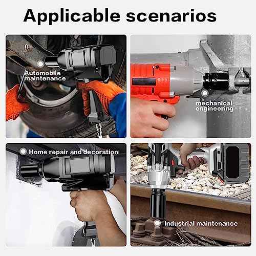 3/4 Inch Drive Deep Impact Socket Set,6-Point,Metric Size(22mm to 41mm),10 Pcs,Cr-Mo.Heavy Duty Impact Socket Set,With a Storage Case.