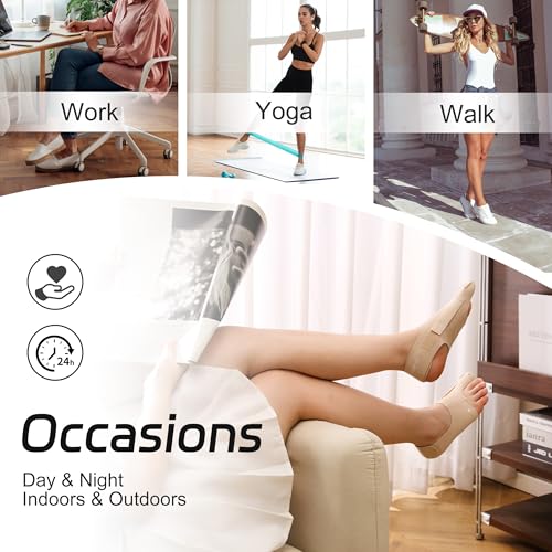 RANDY SUN Bunion Corrector for Big Toe, Toe Corrector for Women & Men, Adjustable Toe Separator Splint for Hallux Valgus Relief - Comfortable & Breathable for Day/Night Support, Large