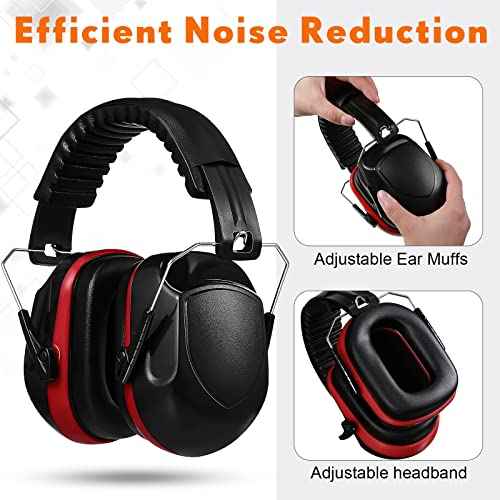 Yunsailing Noise Reduction Headphones NRR 28dB Hearing Protection Ear Muffs Protection Headphones for Shooting Construction