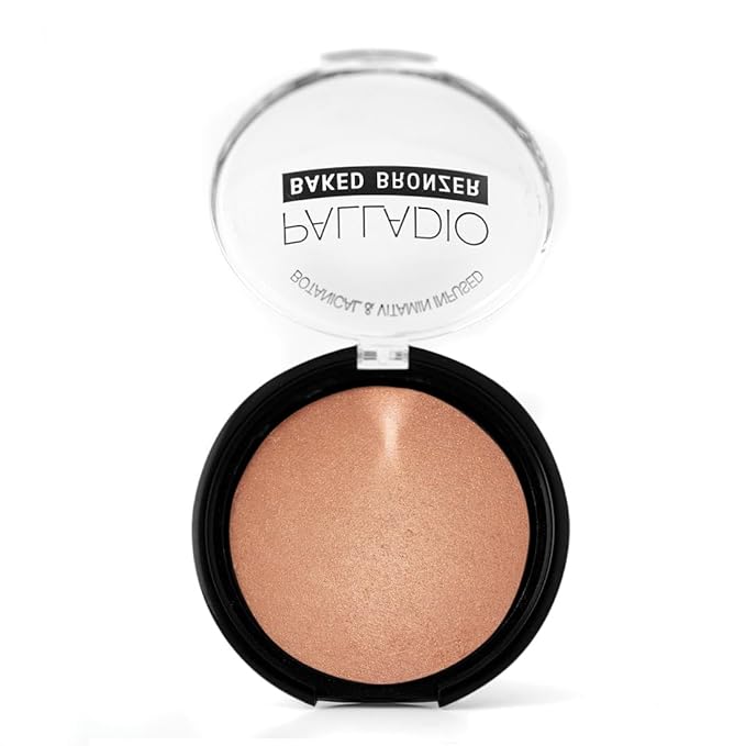 Palladio Baked Bronzer, Pacific Tan, 0.35 Ounce (Pack of 1)