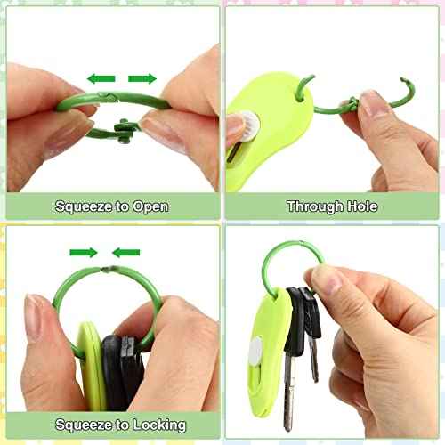 6 Pieces Mini Utility Knife Box Cutter Letter Opener Pocket Knives Colorful Mini Slides Open for Letter Small Box Opening Paper Cutting DIY Crafts