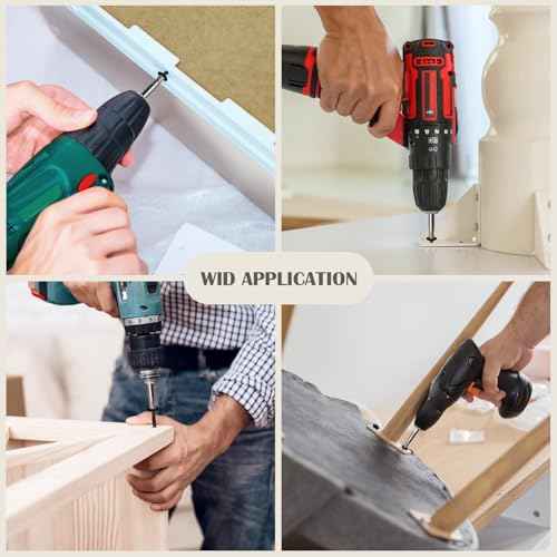3 Inch Wood Screws 300Pcs, Heavy-Duty Outdoor Deck Screws for Timber/Log/Landscaping Wood, with T30 Star Bit (#14 x 3)