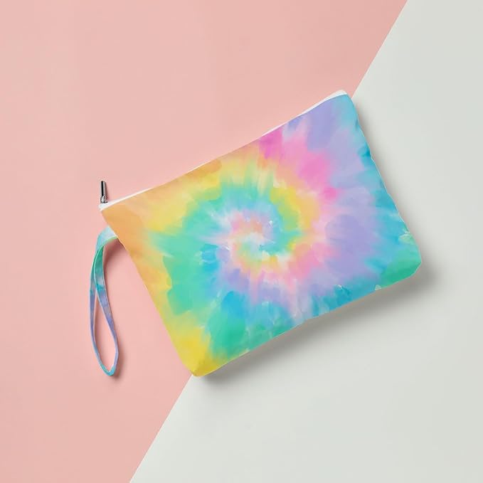 Fokongna Wet Bag, Travel Makeup Bag, Wet Dry Bag, Wet Bag for Swimsuit, Beach Pool Diapers Dirty Yoga Gym Clothes Zipper Pouch for Women Sister Friends Wet Bag Ocean Sea Shells Beach Starfish.336