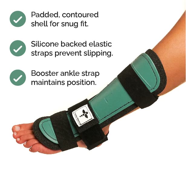 Achilles Tendon RUPTURE Night Splint, ONLY for COMPLETE Achilles tear - BEFORE PURCHASE: 1. Select SIZE & SIDE 2. Check with MEDICAL PROFESSIONAL (Small, Right)