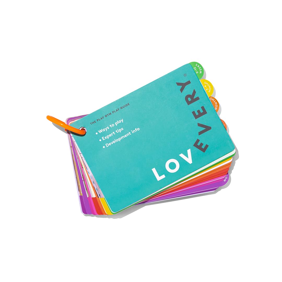 Lovevery Play Gym and Sensory Strands Bundle, Stage-Based Developmental Activity Gym for a Whole Year of Play Baby to Toddler Including Play Guide, Ages 0+ Months