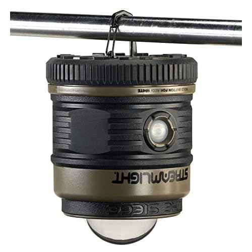 Streamlight 44931 Siege 540-Lumen Compact LED Camping Lantern with 360¡Æ Lighting for Power Outages, Hurricanes, and Emergencies, Coyote