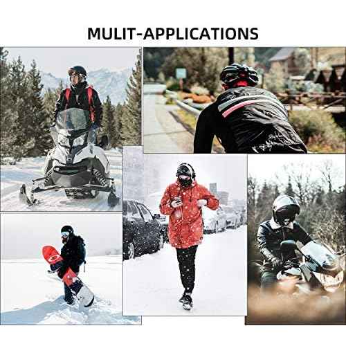 ROCKBROS Cold Weather Balaclava Ski Mask for Men Windproof Thermal Winter Scarf Mask Women Neck Warmer Hood for Cycling