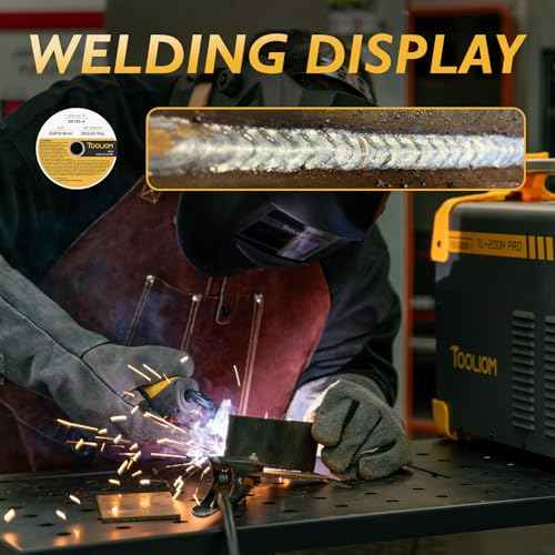 TOOLIOM ER70S-6 .030"(0.8 mm) Mild Steel MIG Solid Welding Wire on 2-Pound Spool Compatible with TL-200M TL-250M Pro