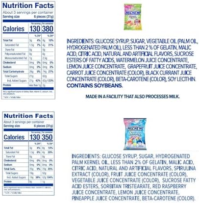 HI-CHEW Variety Mix, Pack of 4 Bags - 17 Flavor Assort Sweet and Sour Chewy Candy, Unique Fun Soft - Immensely Juicy Fruity Candy Flavors - Individually Wrapped for Sharing