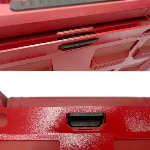 Mounting Plate Compatible with Milwaukee Packout, 100 Lbs, Metal with Powder Coat, for Tool Storage and Organization System (Full Plate-Red-1)