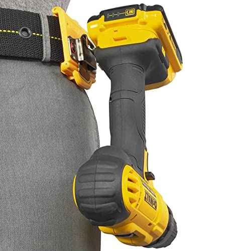 Measuring Tape Holder for Belt, Tape Measure Holster Holder, Holster for Drill with Belt Clip Hook, Yellow, 2Pack