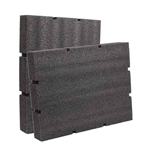 Foam Custom Tool Drawer Inserts 48-22-8452 for Milwau-kee Packout Drawer Tool Boxes|Fits for Milwau-kee 48-22-8442 Packout Foam Inserts