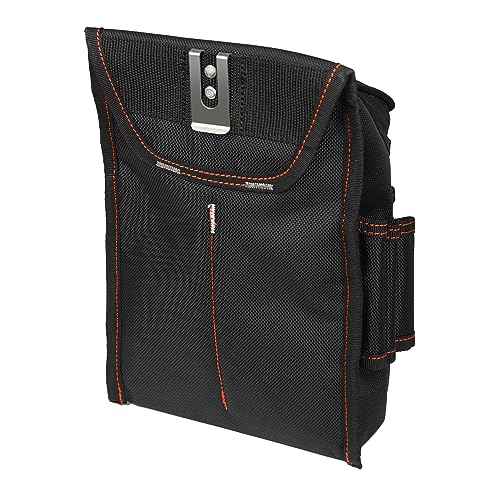 Hultafors Work Gear HT5124 Medium Ziptop Utility Pouch, Heavy Duty Ballistic Polyester, Double-Pull Zipper, Large Front Panel Pocket