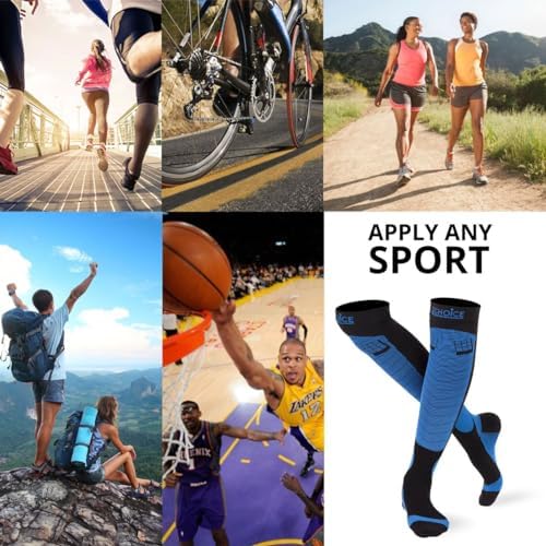 Professional Compression Socks 20-30 mmHg, Medical, Orthopedic Support, Nursing