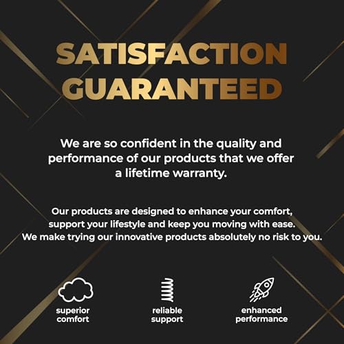 Ankle Brace for Women and Men - Ankle Compression Brace with Adjustable Straps, Sprain Braces, Arch Support for Sprained Ankle, Achilles Tendon Support Plantar Fasciitis Relief, Medium