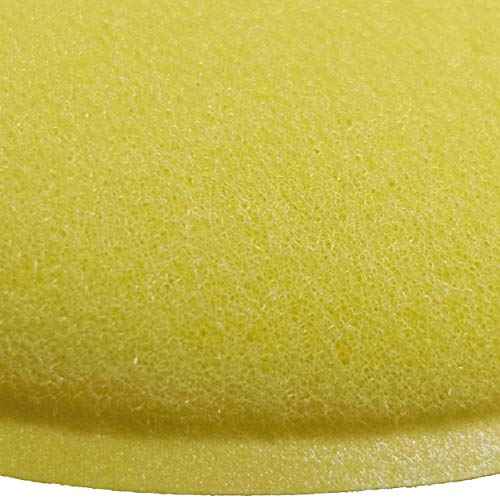 Polyte Foam Detailing Applicator Pad (Yellow, 8 Pack, 4.3 in)