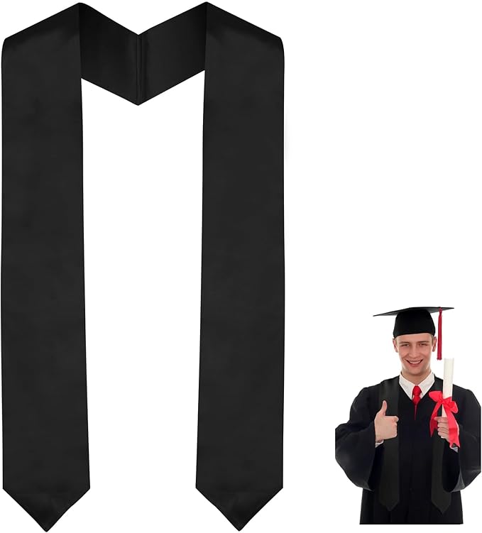 Graduation Stole Graduation Sash Unisex Adults Class of 70'' Stoles for Academic and Choral Ceremony