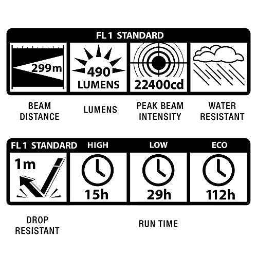 Maglite ML50L LED 2-Cell c Flashlight in Display Box, Gray