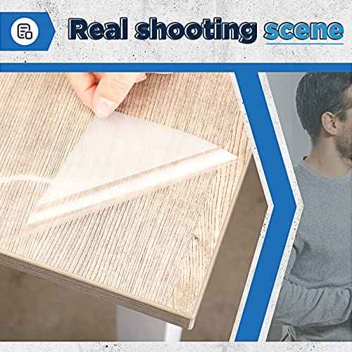 Geyee Clear Contact Paper Self Adhesive Transparent Wall Protector Contact Paper Peel and Stick Wallpaper Oil Proof Waterproof Vinyl Film for Kitchen(256 Inch)