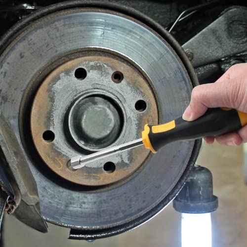 Piutouyar 10mm Socket Wrench Screwdriver, Hex Nut Driver, Steel Cushion Grip Screwdriver for Hand-Making, Repairs