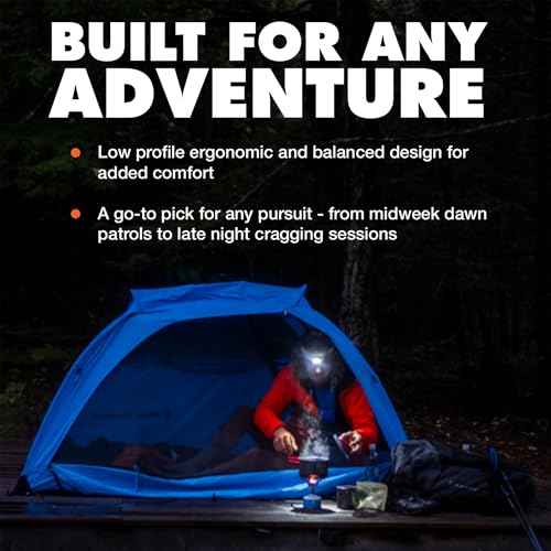 BLACK DIAMOND Spot 400-R Rechargeable Headlamp | 400 Lumens, Dimmable | Micro-USB Charging | Waterproof & Compact | Camping, Hiking, Running