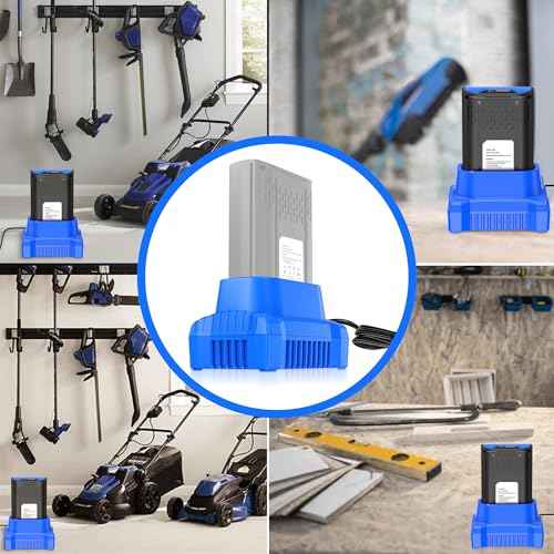 Charger Replacement for Kobalt 40-Volt Lithium Ion Power Equipment Battery Rapid Quick Charger, Compact Cordless Power Equipment Battery Charger