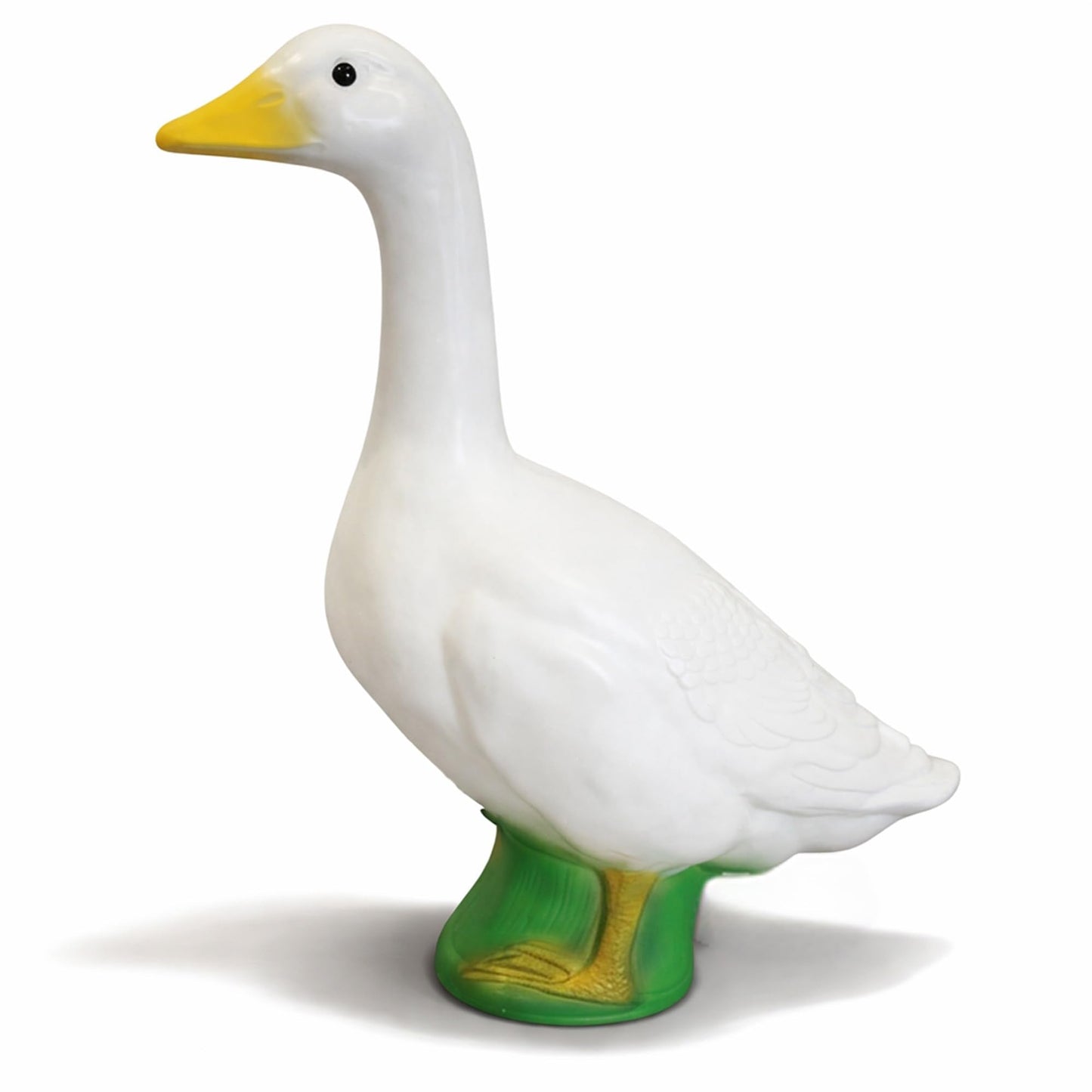 Union Products Goose Outdoor Lawn and Garden Statue, 23" Tall Animal Figurine for Patio, Balcony, or Front Porch Decor, White