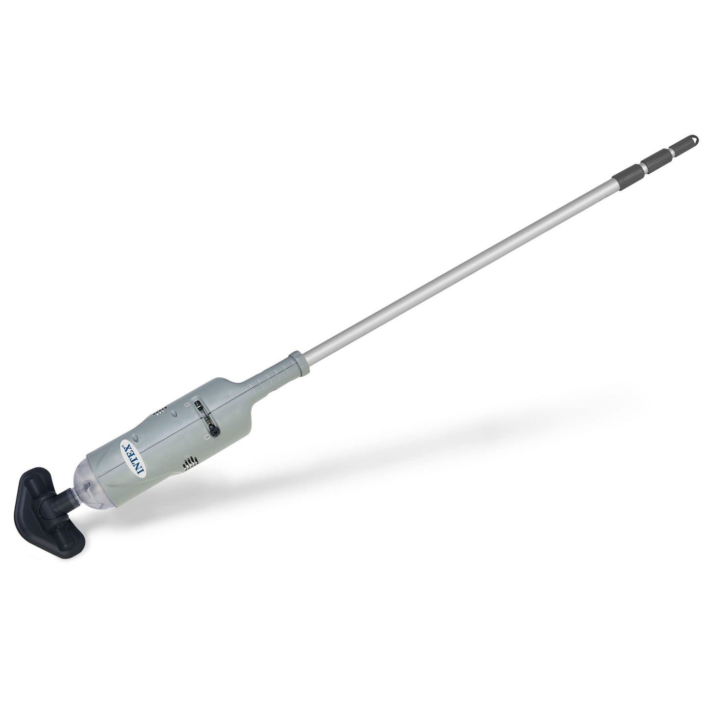 INTEX Rechargeable Handheld Pool Vacuum Cleaner with 94” Telescoping Pole, 2 Brush Heads, & Shaft Adapter for PureSpas & Pools
