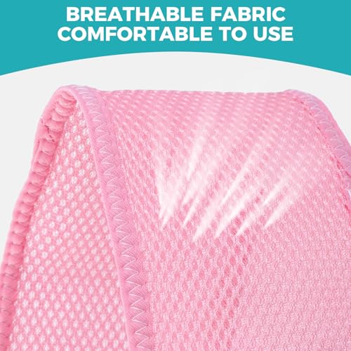 Kids Upper Extremity Sling, Breathable & Comfort Arm Sling Shoulder Immobilizer，Adjustable Arm Sling for Elbow Injury(Pink-XS)