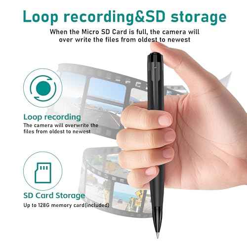 1080P Mini Camera for Home with 64GB Card Security Camera with Motion Detection Night Vision