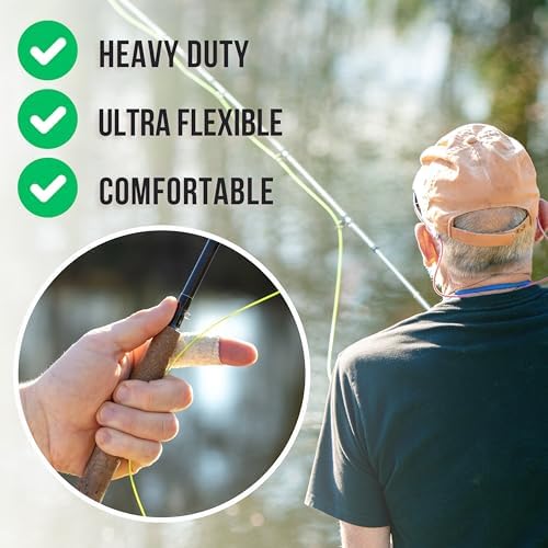 ABG Stretch Tape - Premium Thumb Tape for Crossfit, Weightlifting, MMA, Fishing, Golf, Gymnastics - Dual-Sided Adhesive, Water & Sweat Resistant, Made in USA, 100% Cotton, Lycra Threads