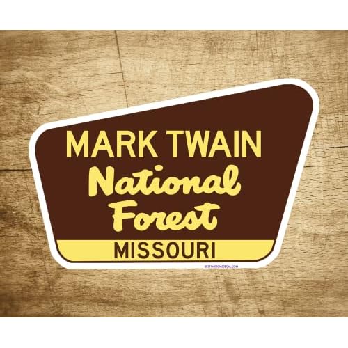 Mark Twain National Forest Sticker Decal 3.75" Missouri MO