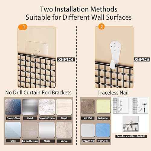 Combined Metal Shelf Wall-Mounted Storage Rack Utility,Hooks Wall Organizer Storage Display Tray Accessories for Craft Room Home Office Bathroom Kitchen (White, 3PCS Combinations(S+M+L))